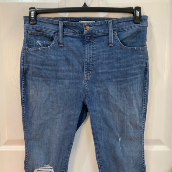 Madewell Curvy High Rise Skinny Jeans Size 33P - Picture 2 of 11